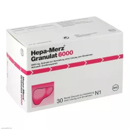 HEPA MERZ Granule 6 000 sáčků, 30 ks