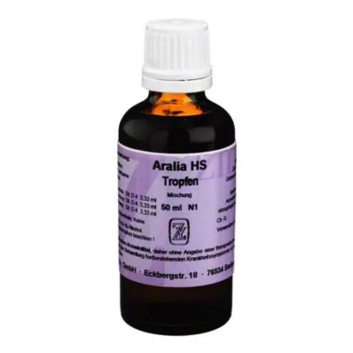 ARALIA HS kapky, 50 ml ARALIA HS kapky, 50 ml