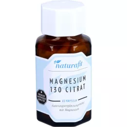 NATURAFIT Magnesium 130 Citr kapsle, 60 ks