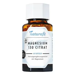 Naturafit Magnesium 130 Citr kapsle, 60 ks