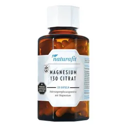 Naturafit Magnesium 130 Citr kapslí, 120 ks