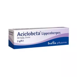 ACICLOBETA Krém na opary, 2 g