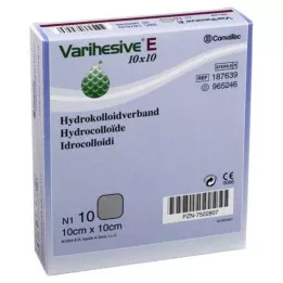 VARIHESIVE E 10x10 cm HKV hydroaktivní, 10 ks