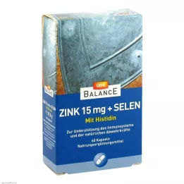 GEHE BALANCE Zinek 15 mg + selen kapsle, 60 ks