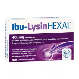 IBU-LYSINHEXAL Potahované tablety, 10 ks