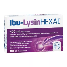 IBU-LYSINHEXAL Potahované tablety, 20 ks