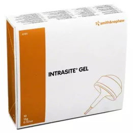 INTRASITE Gel Hydrogel na čištění ran, 10X15 g