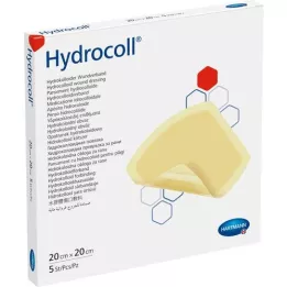 HYDROCOLL Asociace rány 20x20 cm, 5 ks