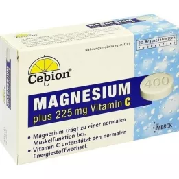 CEBION plus hořčíkové 400 šumivé tablety, 20 ks