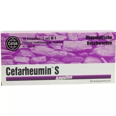 CEFARHEUMIN S ampules, 10x1 ml