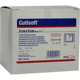 CUTISOFT SLIT Fleece Compresses, 50x2 ks