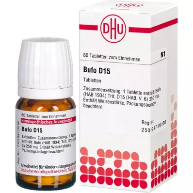 BUFO d 15 tablet, 80 ks BUFO d 15 tablet, 80 ks