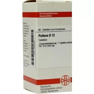 POLLENS d 12 tablet, 80 ks
