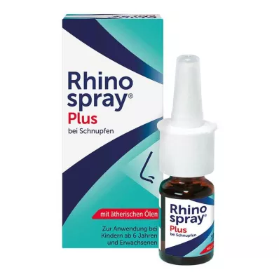 RHINOSPRAY plus pro nachlazení s jemným dávkovačem, 10 ml RHINOSPRAY plus pro nachlazení s jemným dávkovačem, 10 ml