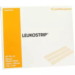 LEUKOSTRIP Lišty na zavírání ran 13x102 mm, 10X6 ks