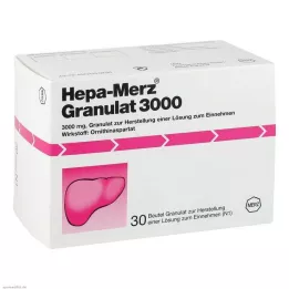 HEPA MERZ Granule 3 000 sáčků, 30 ks