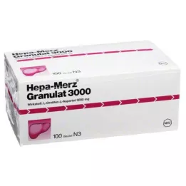 HEPA MERZ Granule 3 000 sáčků, 100 ks