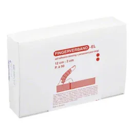 Bandáž na prsty 2x12 cm elastická, 50 kusů