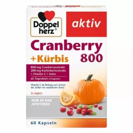 DOPPELHERZ Brusinka+dýňové kapsle, 60 ks