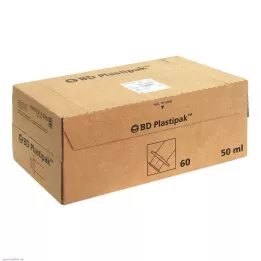 BD PLASTIPAK Sprej 50 ml Luer Lok centrální, 60X50 ml