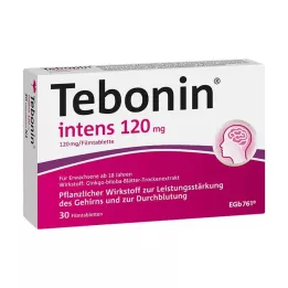 TEBONIN intens 120 mg potahované tablety, 30 ks
