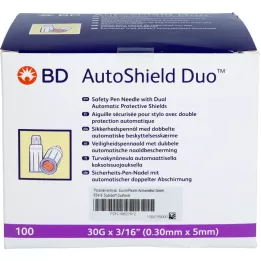 BD AUTOSHIELD Duo Safety Pen Needles 5 mm, 100 ks