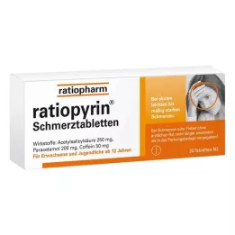 RATIOPYRIN Léky proti bolesti, 20 ks