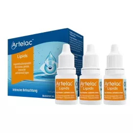 ARTELAC Lipidy MD Oční gel, 3x10 g