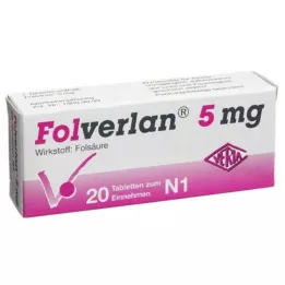 FOLVERLAN 5 mg tablety, 20 ks