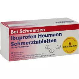 IBUPROFEN Heumann Painkillers 400 mg, 50 ks