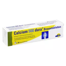 CALCIUM 500 dura šumivých tablet, 20 ks