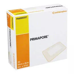 PRIMAPORE Obvaz na rány 8x10 cm sterilní, 20 ks
