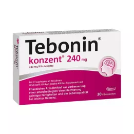 TEBONIN konzent 240 mg potahované tablety, 30 ks