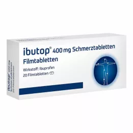 IBUTOP 400 mg léky proti bolesti potahované tablety, 20 ks
