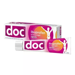 DOC IBUPROFEN Gel proti bolesti 5%, 150 g