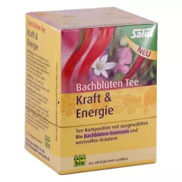 BACHBLÜTEN TEE Kraft &amp; Energie Bio Salus Fbtl., 15 ks