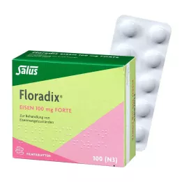 FLORADIX Železo 100 mg forte potahované tablety, 100 ks