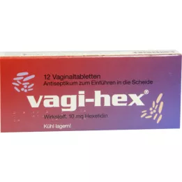 VAGI HEX vaginální tablety, 12 ks