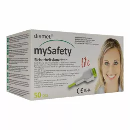 bezpečnostní lancetyDIAMET lite 29 G 1,5 mm, 50 ks