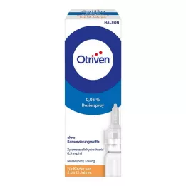 OTRIVEN 0,05% dávkovací sprej bez konzervantů, 10 ml