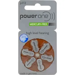 Baterie Hör Powerone 312, 6 ks