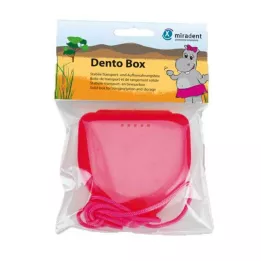 Miradent Dento Box Růžová, 1 ks