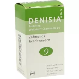 Denisia 9 Tablety zobrazení zubů, 80 ks
