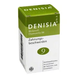 DENISIA 9 tablet na zuby, 80 ks