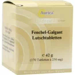 FENCHEL-GALGANT-Sucking Tablety Aurica, 170 ks