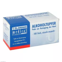 ALKOHOLTUPFER 3x6 cm sterilní, 100 ks