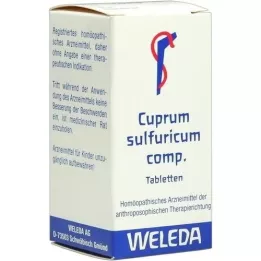 CUPRUM SULFURICUM komp. tablety, 100 ks