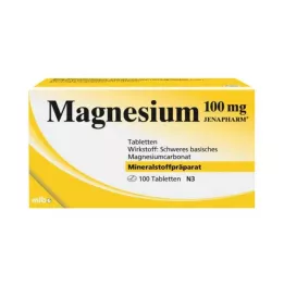 MAGNESIUM 100 mg tablety Jenapharm, 50 ks