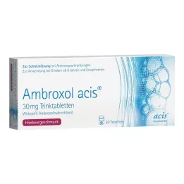 AMBROXOL acis 30 mg perorální tablety, 20 ks