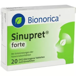 SINUPRET Forte Cotteované tablety, 20 ks